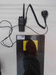 PTT foot switch activation PTT radio au pied